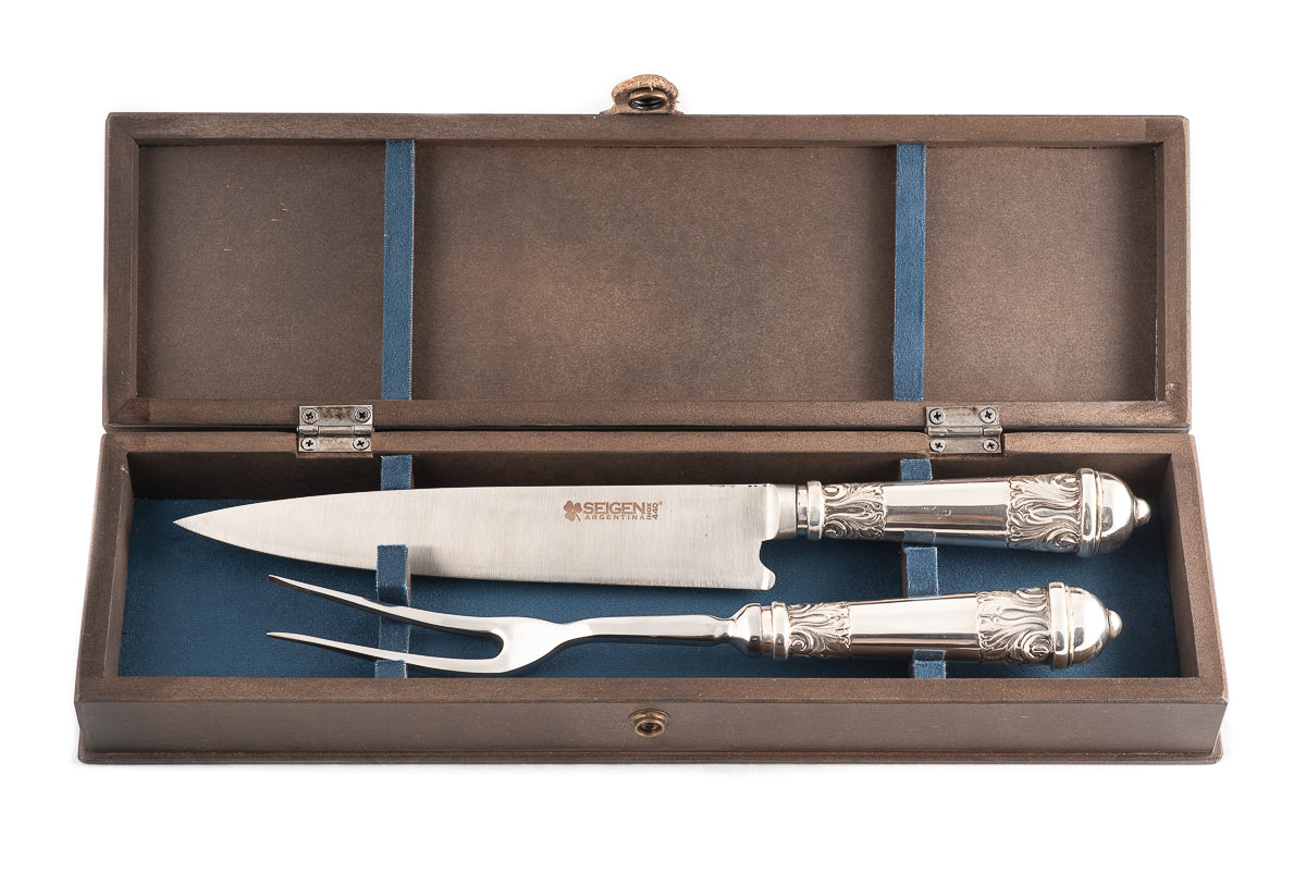SILVER 925 CARVING SET - Vakiano