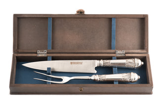 SILVER 925 CARVING SET