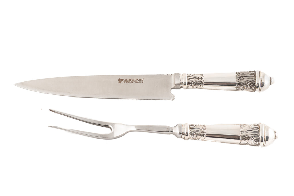 SILVER 925 CARVING SET - Vakiano