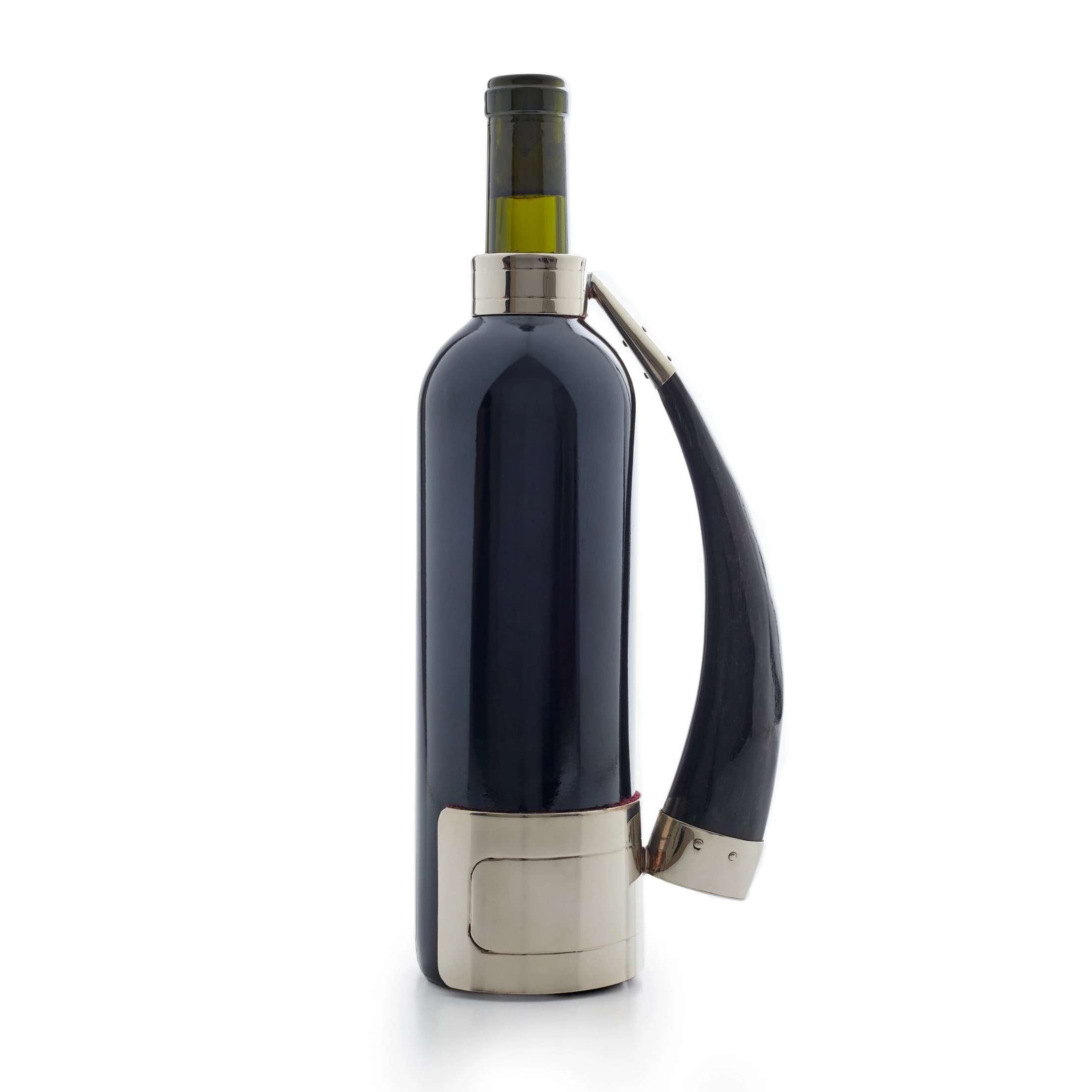 Silver discount wine holder