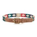 Classic Soshon Rawhide Leather Belt - Vakiano